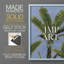 «Banana Leaves on Blue I», reproduction encadrée - bois massif-2064122376-2064122381