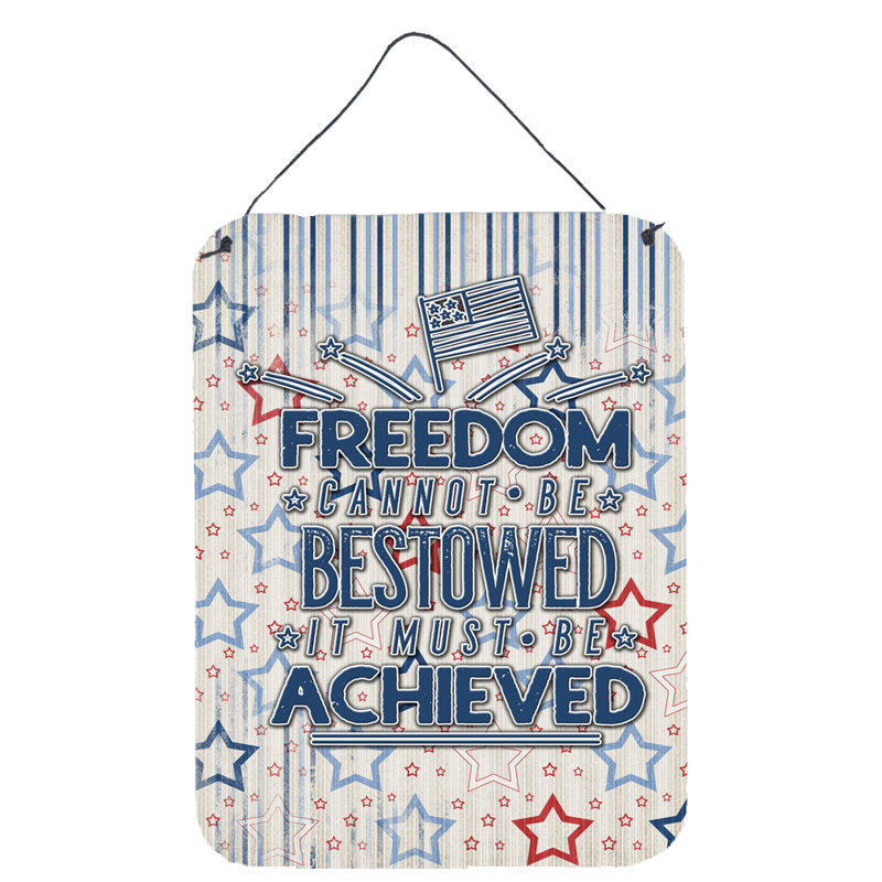 Décoration murale liberté obligatoire