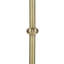 Lampe sur pied traditionnelle en laiton antique 59 po Martha Stewart Athena