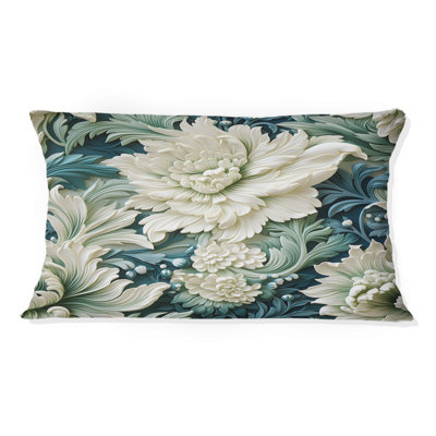 Floral Throw Pillow