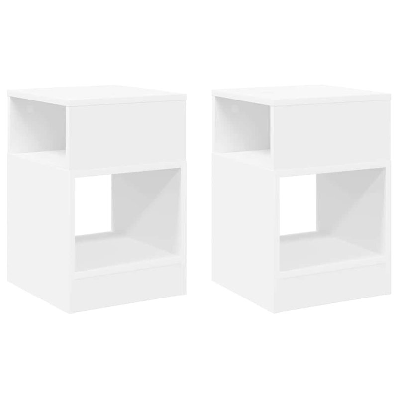 End Table, White