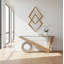60'' W Glass Console Table