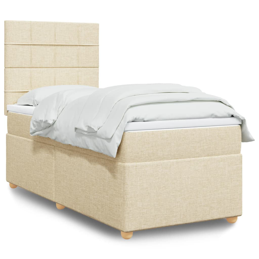 Boxspringbett Clim 90 x 200 cm mit Topper