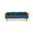 Teak wood Arm,Teal selected