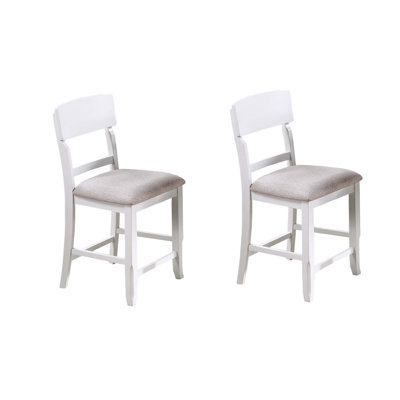 Ensemble de 2 tabourets de comptoir 2 pièces Chaise de salle à manger