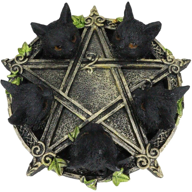 Figurine brûleur et porte-encens Alyx Ebros