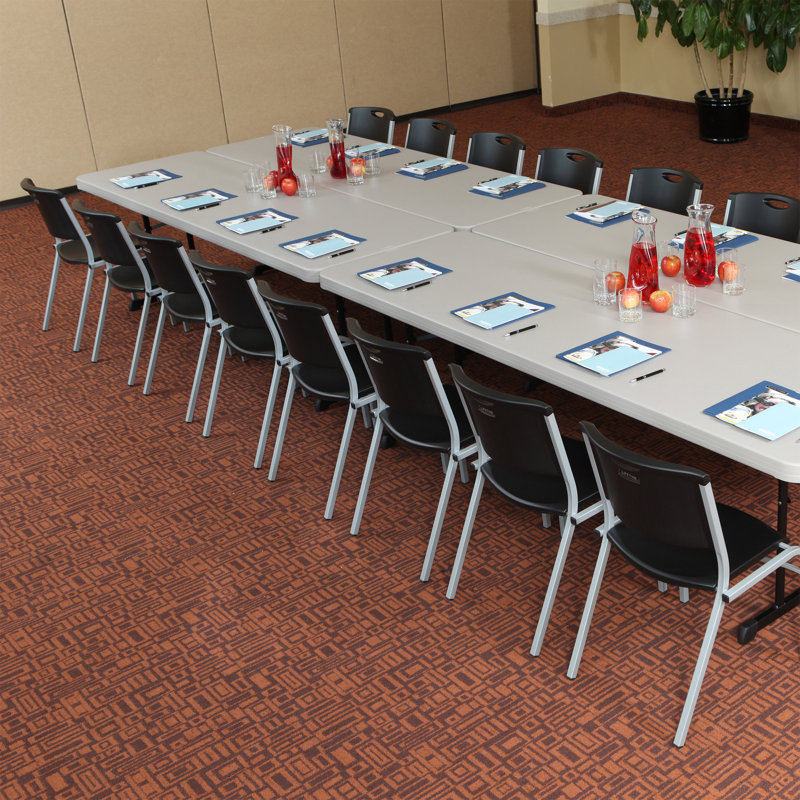 Table pliante portative en plastique, Mastic, H 29 po x L 96 po x l 30 po