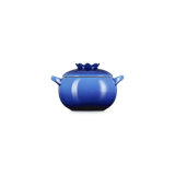 Le Creuset Stoneware Blueberry Mini Cocotte, 16 Oz. - Azure Blue