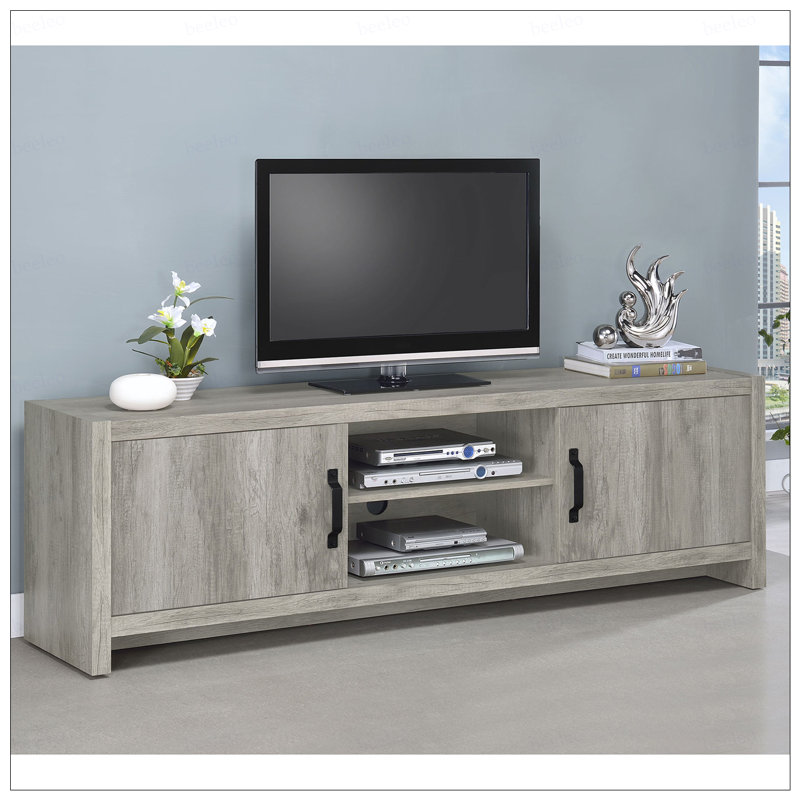 Meuble télé 71 po Conifer, Gris
