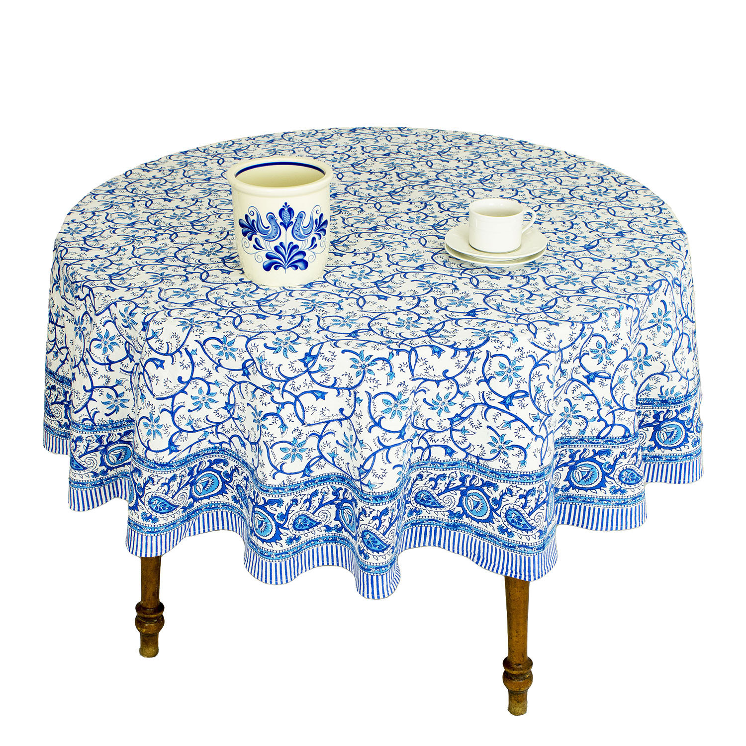 Winston Porter Rajasthan Vine Tablecloth & Reviews | Wayfair