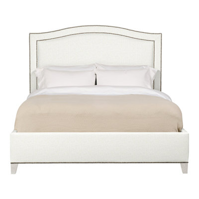Caroline/Casey Queen Upholstered Low Profile Panel Bed
