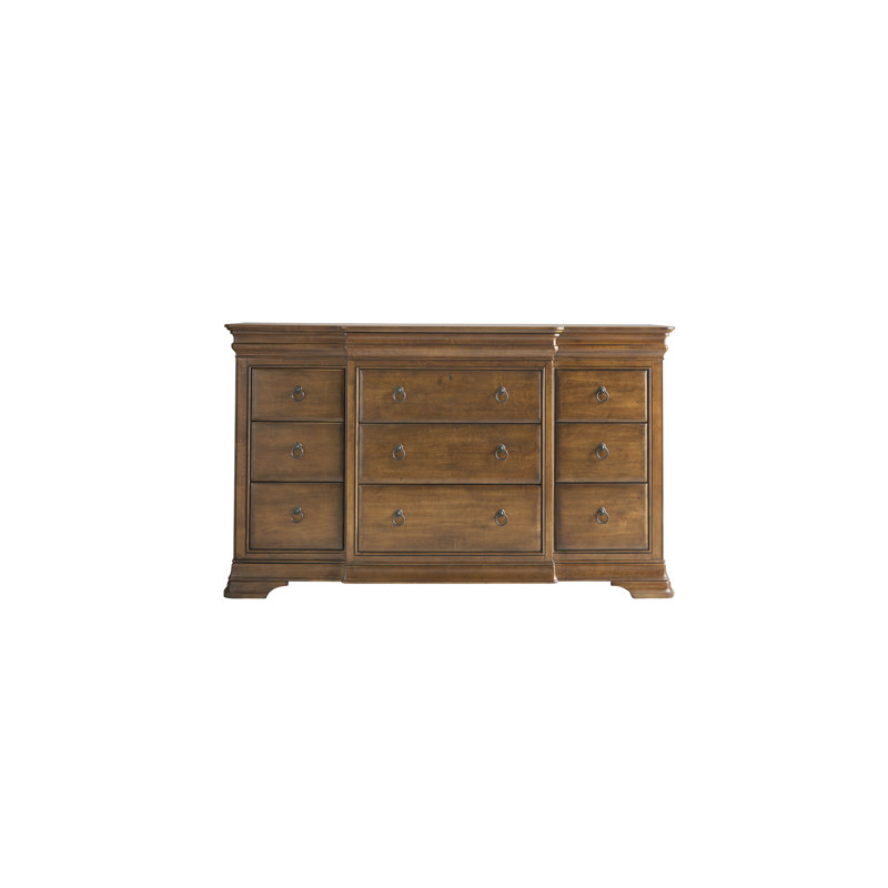 New Lou 12 - Drawer Solid Wood Dresser