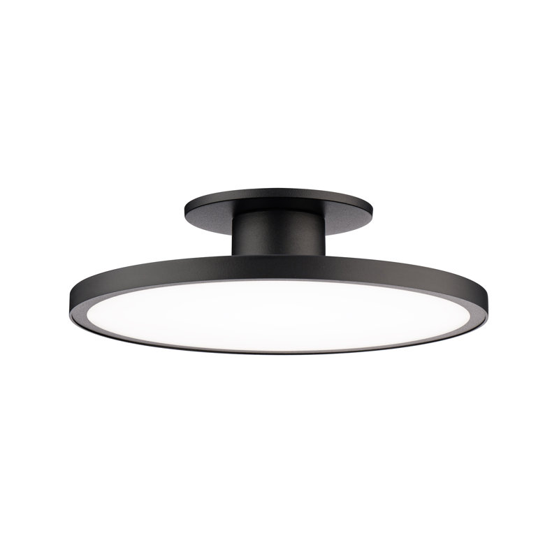 Plafonnier semi-encastré à DEL 5-CCT 11 po Twist-N-Lite, 2700 K / 3000 K / 3500 K / 4000 K / 5000 K, Noir