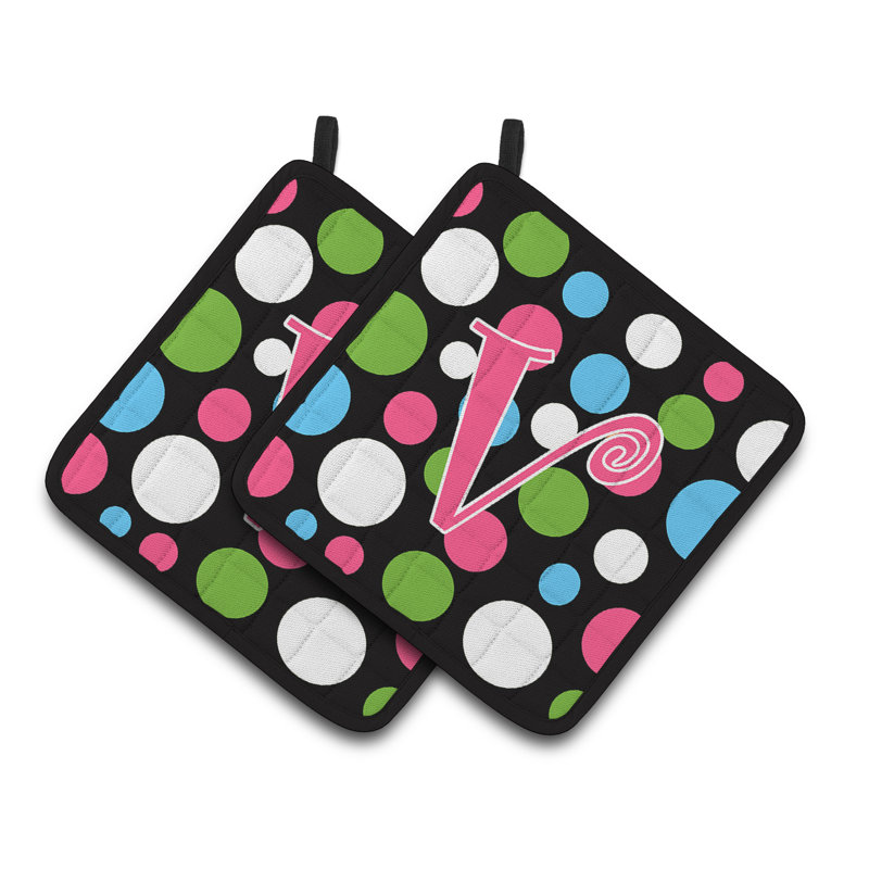 Cuisinier poignée Polka Dots, V