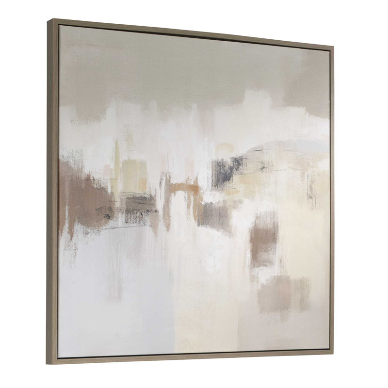 «Uttermost Day Break», art abstrait encadré
