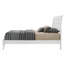 Lit plateforme tapissier blanc Motour-2062012451