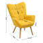 Opie Upholstered Linen Armchair-1986675883