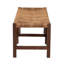Banc en bois massif Dannilynn