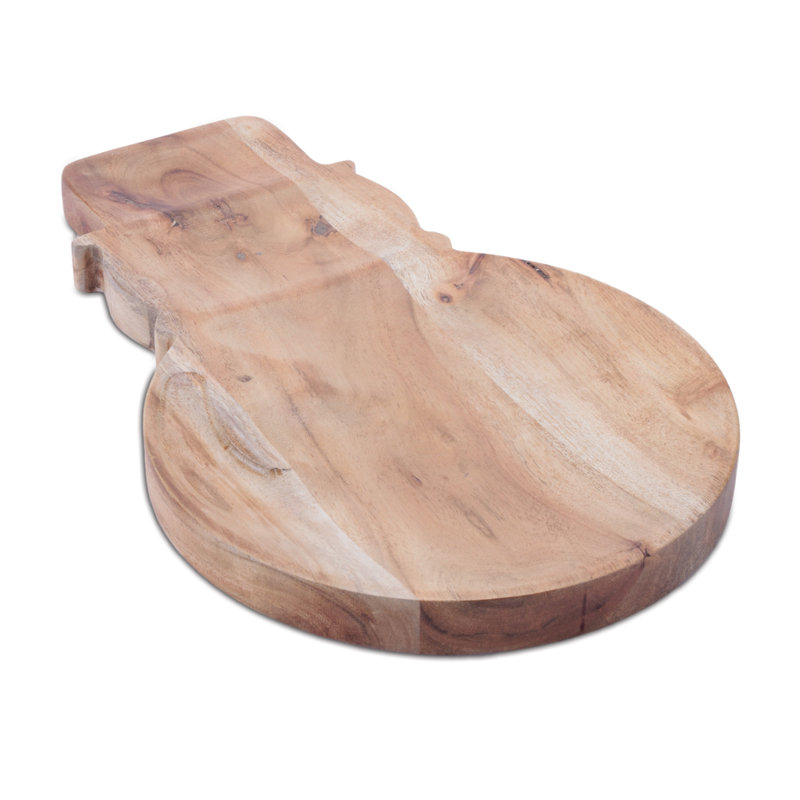 Plateau de service en bois 15 po