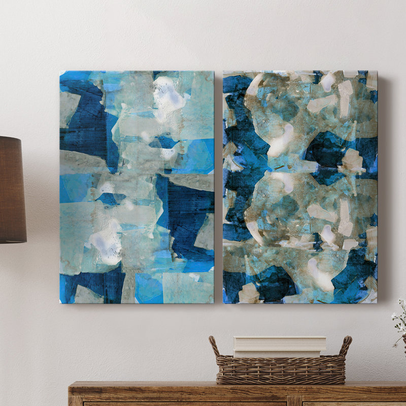 Impasto I - Toile tendue avec châssis de qualité supérieure - Prêt à accrocher