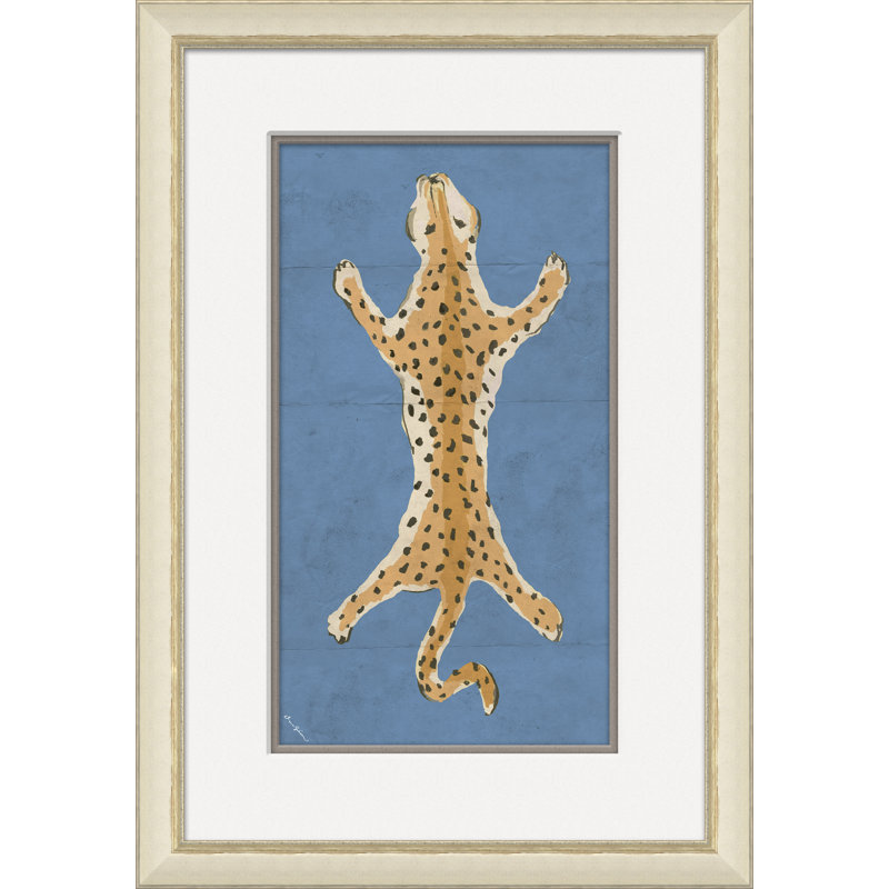 Leopard Series Giclee Print by Dana Gibson, 26.25" H x 18.25" W x 1.25" D, Yes, White
