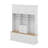 Entryway Hall Tree With Bench And Storage, 5-In-1 Modern Hall Tree With Coat Rack, 6 Drawers, 3 Cabinets And 3-Tier Top Storage-120334953