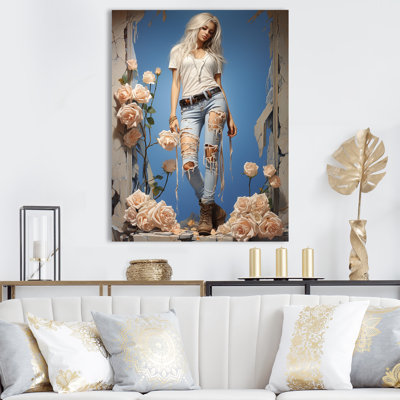 " In Style Woman Denim Elegance II "