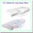 OrthoSilk ErgoCerv Pillowcase - Mulberry Silk Cover for Memory Foam Pillow - Beige Contour Pillow Protector - 15" - Orthopedic Sleep