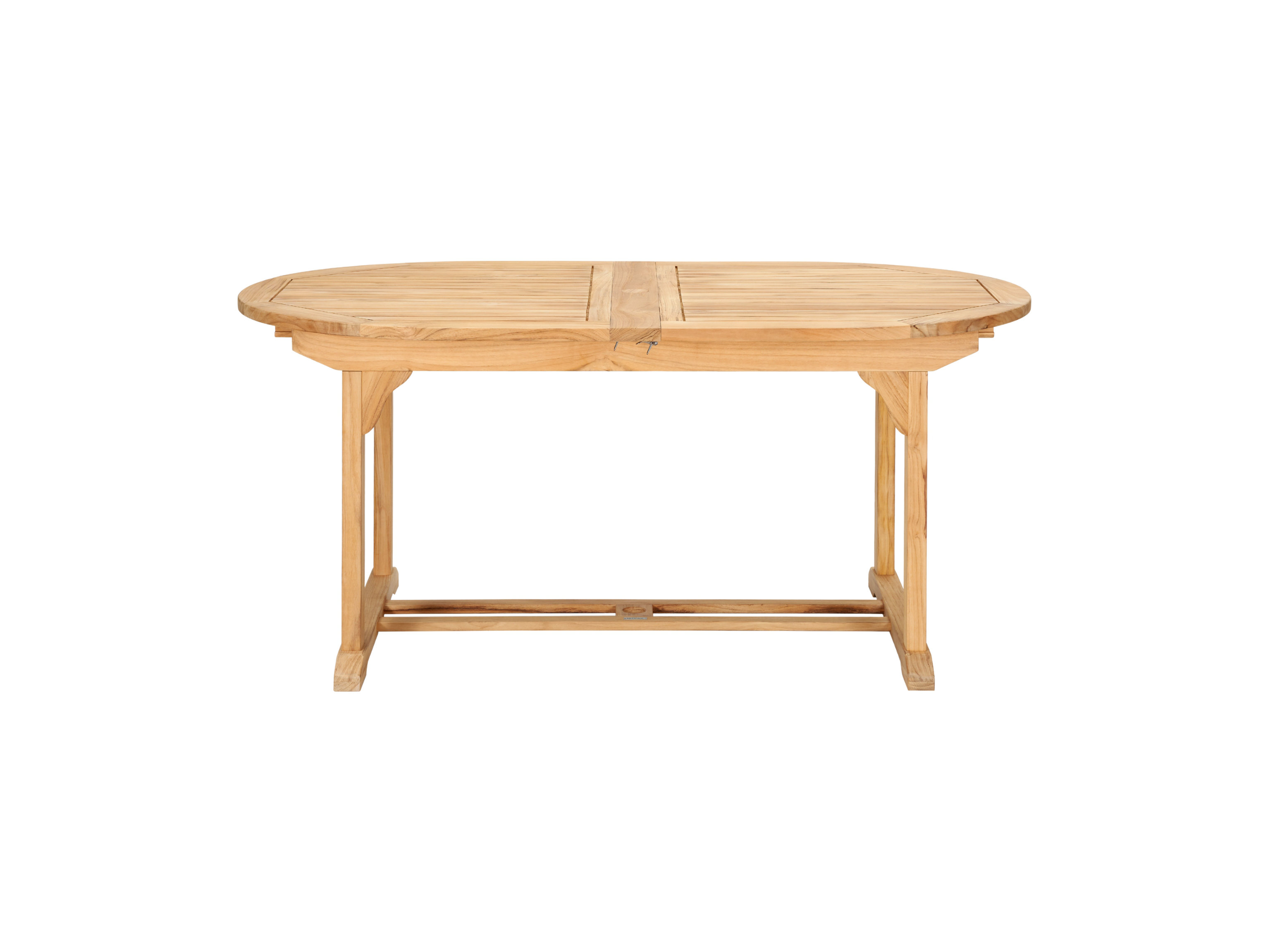 Wildon Home® Towbin January Oval Teak Outdoor Extendable Dining Table ...