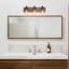Éclairage mural pour salle de bain 3 lumières Kinman