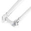60" Brass Curved Double Bar Shower Curtain Rod-68509641