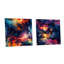 Kitt - Ensemble de 2 peintures murales abstraites en acrylique-103930036