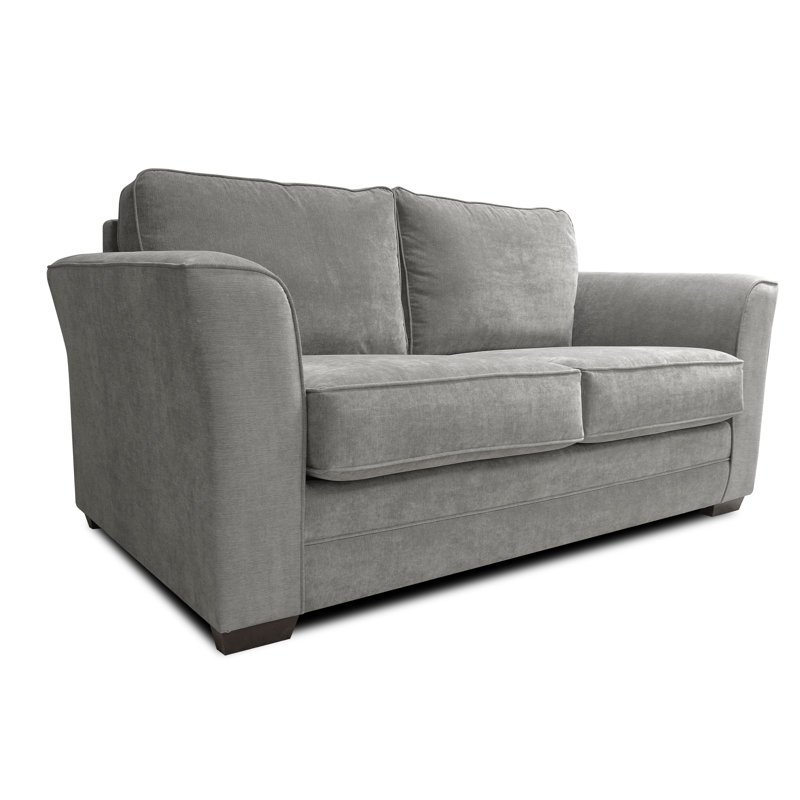 Belvidere 2 Seater Cotton Sofa Bed, Pewter