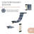 Sam's Pets Addison Wall Climber Cat Tree In Grey-multi Level -scratch Post -soft Material For Comfort -ideal For Cats Of All Life Stages
