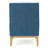 Samiya 72.39Cm Wide Polyester Armchair Mid Century modern accent chair Dimensions: 27. 50"D x 28. 50"W x 36. 50"H Some assembly required.-1441731594