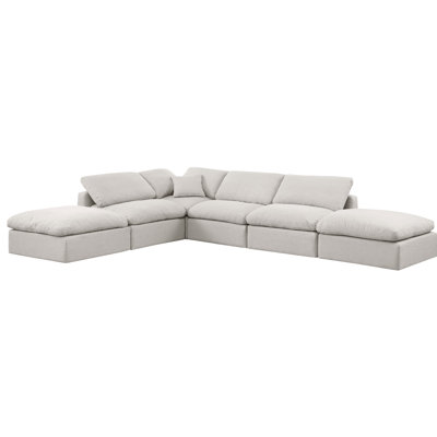 Itala Upholstered L-Shaped Sectional Reversible