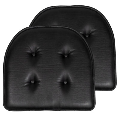 Faux Leather Indoor Chair Cushion/Pad