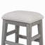 Ensemble de table de salle à manger 4 pièces pour 3 personnes, ensemble de table et chaises de cuisine rétro avec 3 tiroirs de rangement, idéal pour les petits espaces-99740427-99740420-99740429-99740422