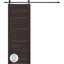 Porte de grange coulissante en composite et quincaillerie en verre givré Veralinga 18 po x 80 po Louver-93912540-93912550