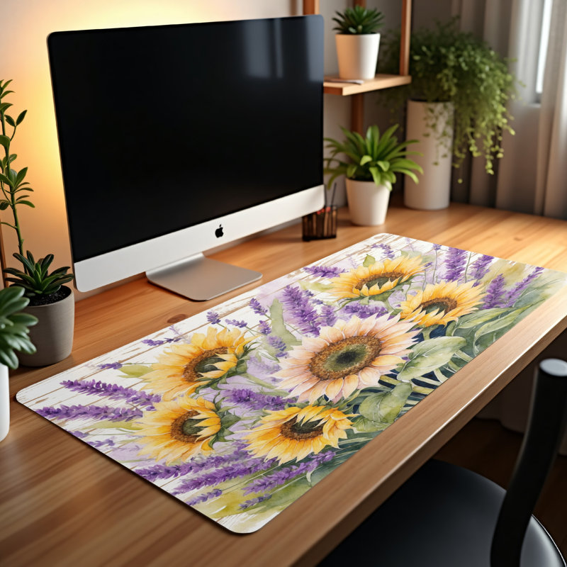 Polyester Desk Pad, 31.5x15.5