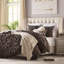 Lit tapissier capitonné standard à profil bas Tomey-16769508-102834150