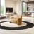 Semi-circular  arc negotiating sofa-106437774