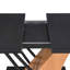 61.07 46.46  Inch Extendable Desk, Surface, Strong Metal Frame, Modern Style Table With Option, And Metal, For Various Spaces