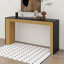 Grand console, canapé moderne en bois massif-1871900560