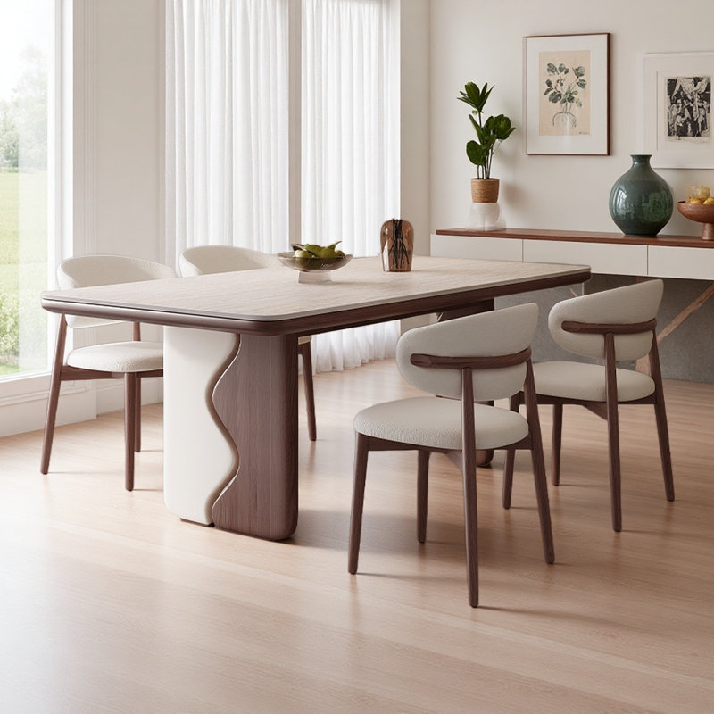 French Cream-style Rectangular Dining Table