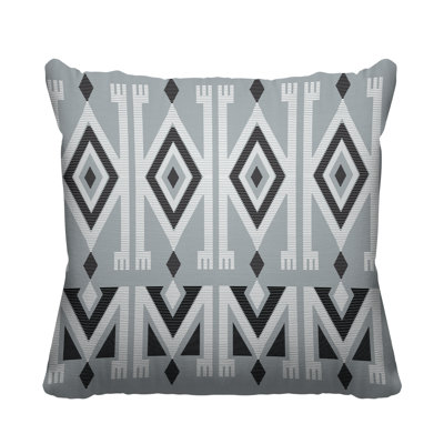 Coussin décoratif intérieur / extérieur Akin Abstract Tribal