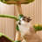 3 Tiers Cat Tree with Condons,Perch,Scratching Posts