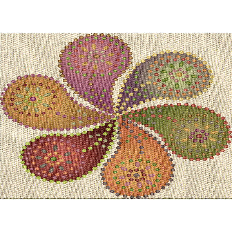 Indoor Rug, Rectangle 6' x 9'