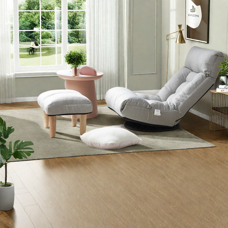 Chaise de canapé réglable en métal, style moderne pour le salon ou le balcon