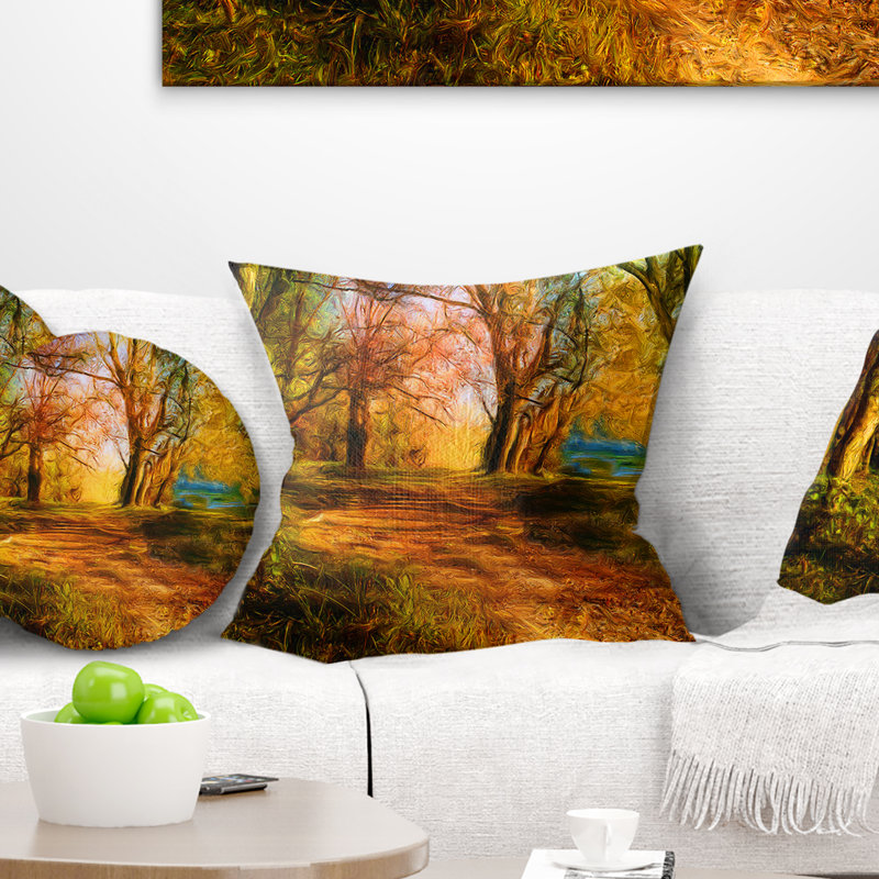 Coussin Landscape, Rectangulaire, 12 po x 20 po